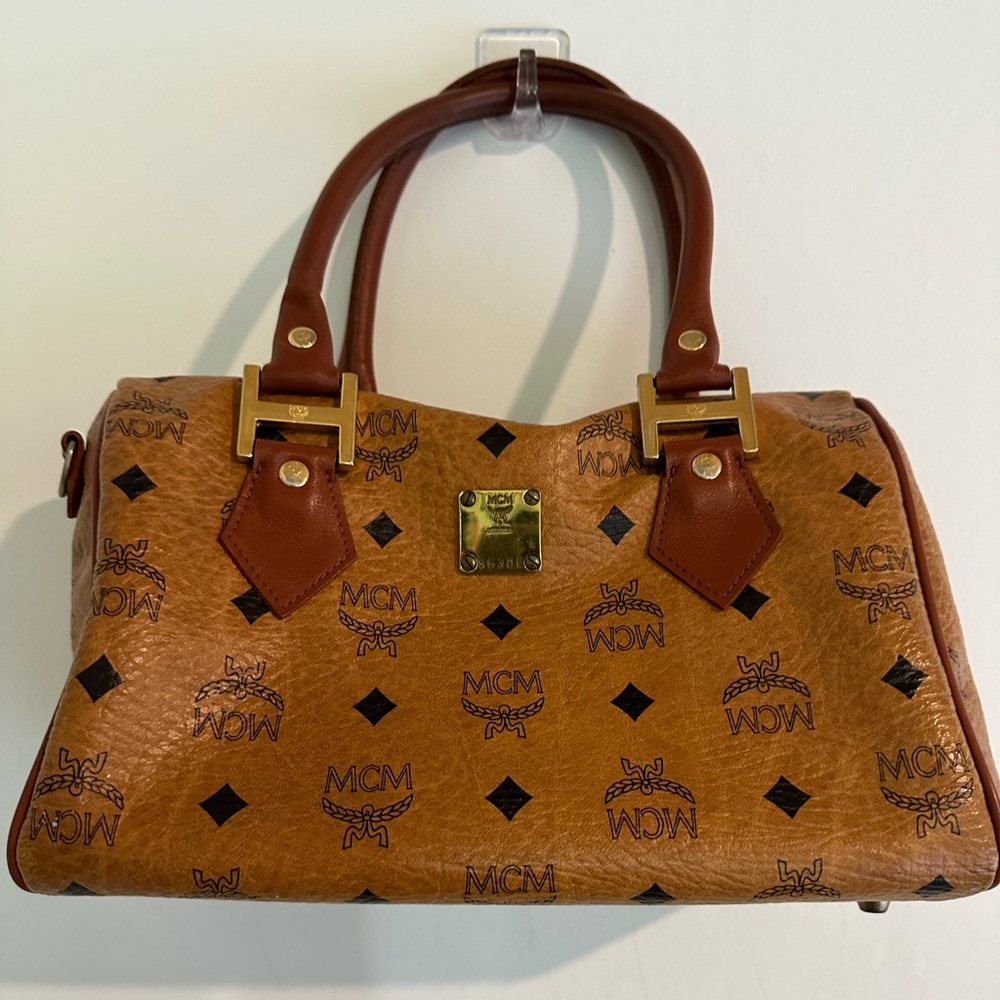 Vintage MCM small tote bag no strap